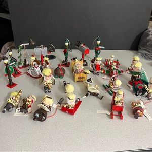 27 Hersheys Chocolate Christmas Ornaments Kurt Adler 80s  90s 00s Wood TAGS MINT